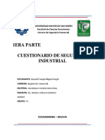 1era Parte Cuestionario Seguridad Industrial - Limachi Tarqui Miguel Angel