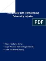 Potentially Life-Threatening Extremity Injuries