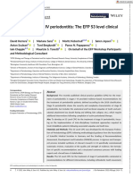 Treatment of Stage IV Periodontitis: The EFP S3 Level Clinical Practice Guideline