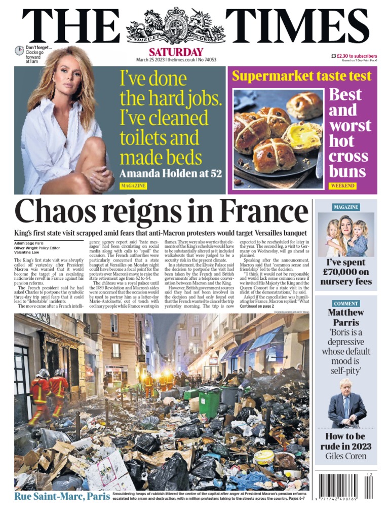 I've Done The Hard Jobs. I've Cleaned Toilets and Made Beds: Chaos Reigns  in France, PDF, Orchestras