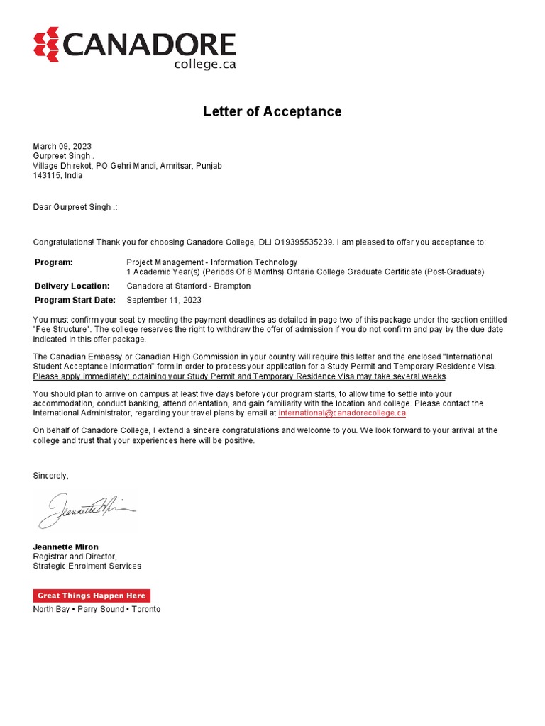 What Is Canadore College Known For