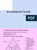 Klasifikasi Tanah