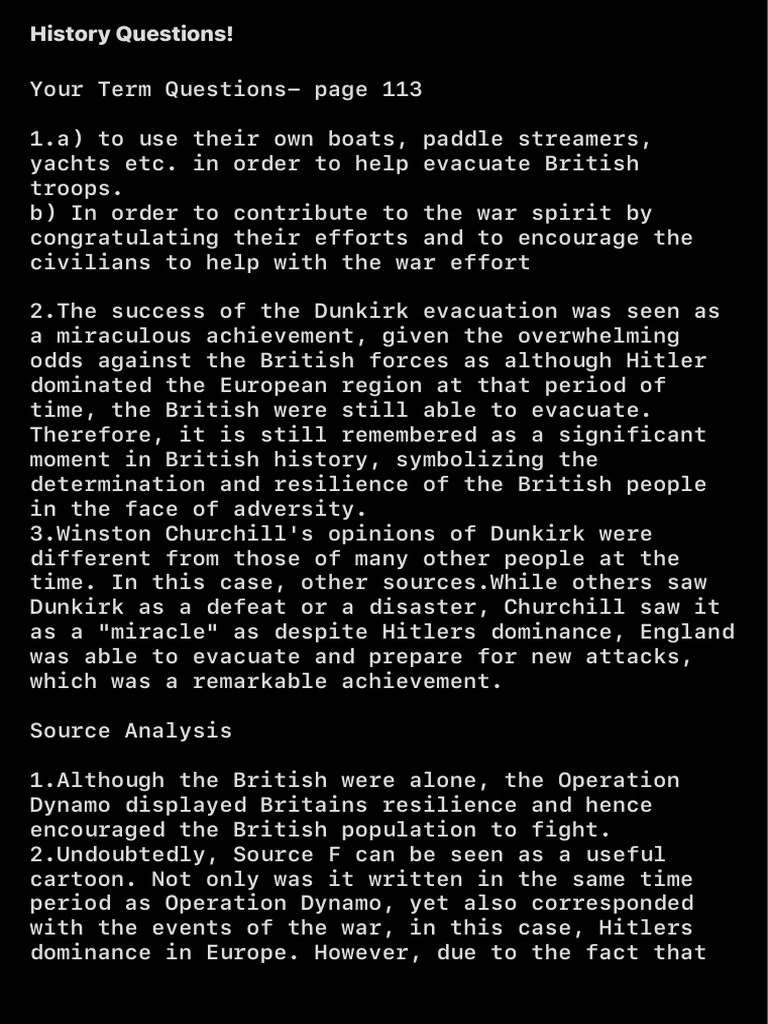 History Sample Questions! | PDF