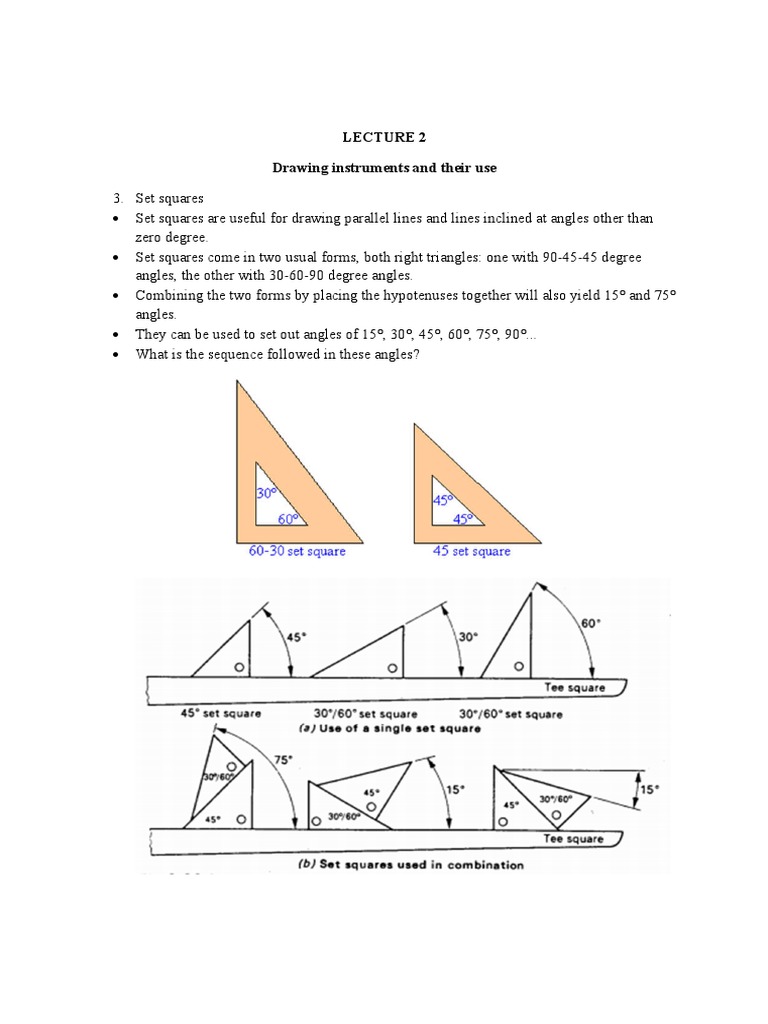 Drawing Instruments and Their Uses A Comprehensive Guide to Technical