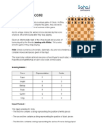Prob-Chess Score