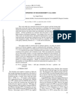 The Properties of High Redshift Galaxies: Revista Mexicana de Astronomía y Astrofísica, 58, 83-97 (2022)