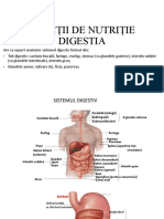 Funcții de Nutriție Digestia