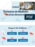 Sistemas de Medición: Análisis Dimesional