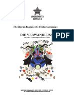 Theaterpadagogische Materialmappe Die Verwandlung