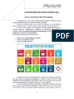 Proyecto de Intervención Sociocomunitaria Objetivos de Desarrollo Sostenible