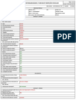 Termo de Responsabilidade / Checklist Inspeção Veicular: Quebrado Riscado