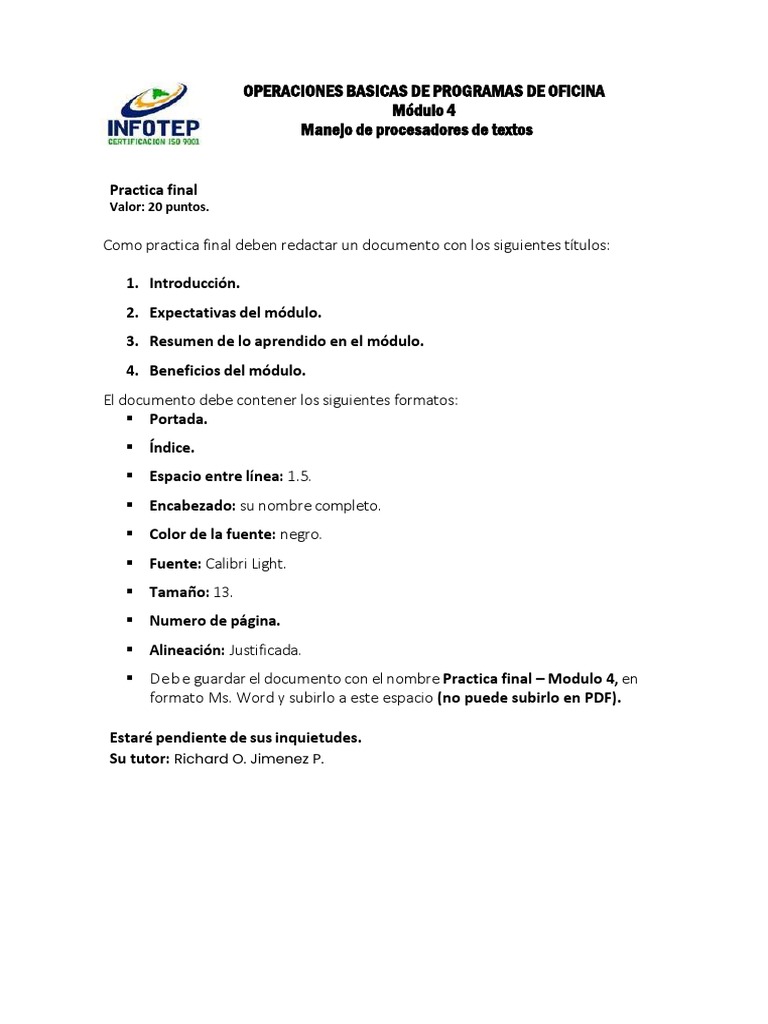Practica Final - Modulo 4 | PDF | Arte | Informática