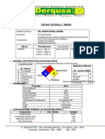 Ficha Tecnica Gel Desinfectante Aromix