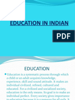 Education in Indian