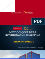 CLASE 14 - METODOLOGIA - Marco Teórico
