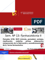 Clase 13 Farmacotécnia Ii 2022-Ii