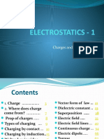Electrostatics - 1: Charges and Charging