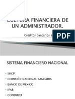 CREDITOS BANCARIOS Cultura Financiera.