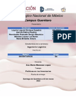 9A - E04 - Mendez - Lopez - Luz - Belen - Politicas de Inventarios