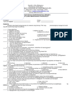 Dokumen - Tips - Esp 2nd Periodical Tests Grade 9docx