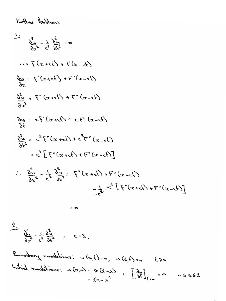 Further Problems 11 | PDF