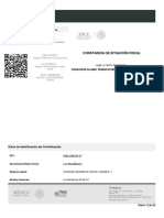 Constancia de Situación Fiscal