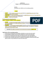 Chapter 3: The Accounting Equation