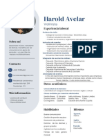 Curriculum Harold Avelar