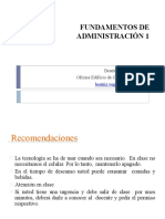 Fundamentos Administración 1