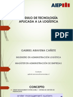 Modulo de Tecnología Aplicada A La Logística