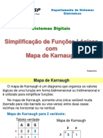 Simplificação de Funções Lógicas Com Mapa de Karnaugh: Sistemas Digitais