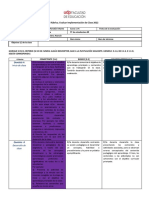 Rúbrica Evaluar Implementación de Clases