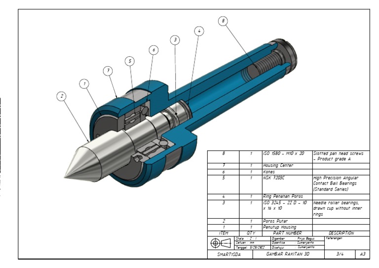 Slotted Pan Head Screws & Bearings List | PDF