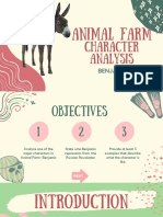 Boxer - Character Analysis (Animal Farm)