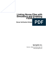 Linking Novas Files With Simulators and Enabling FSDB Dumping