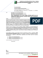 Carta #015-2022-Cumplir Con Hacer Efectiva La Deduccion de Penalidad Al Supervisor de Obra Consorcio Yupanqui