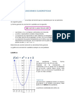 Funciones Cuadráticas