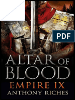 Altar of Blood - Empire IX - Anthony Riches