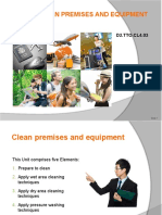 Clean Premises and Equipment 280115