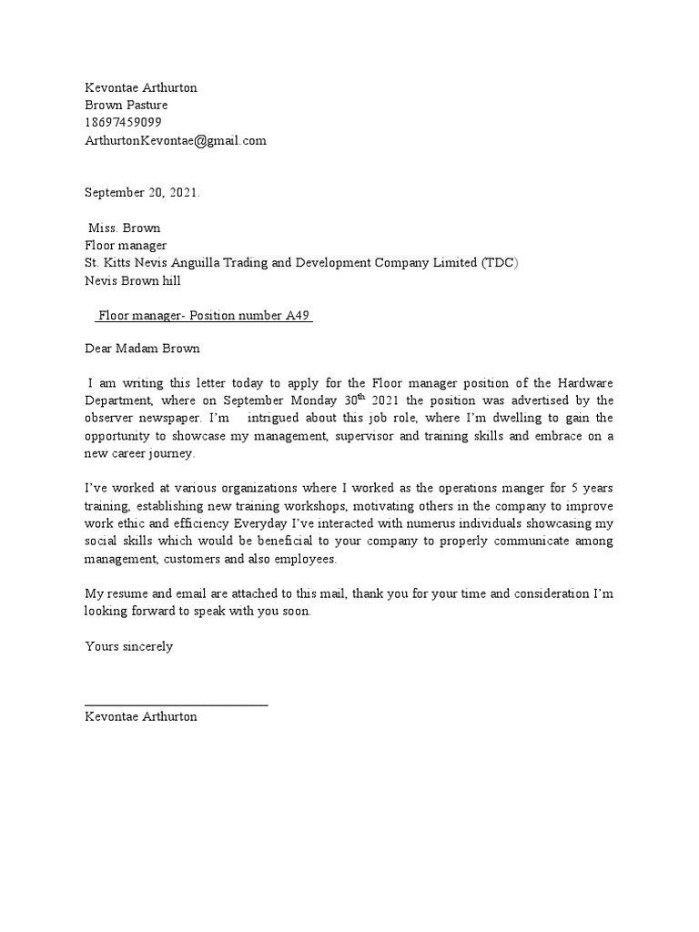 Tech com application letter 2 pdf