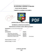 INFORME 3 La Alcalinidad Total Como % de Na2CO3 de Una Muestra de Carbonato