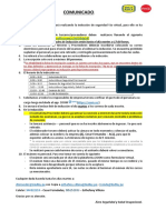 Comunicado: 2. Las Recepciones de Solicitudes de Inducción Serán Hasta El Día Martes A 17:00 Horas