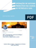 Operação de Sistema Produtivo Na Cadeia de Petróleo E Gás