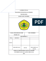 Laporan Tugas Praktikum Pengendalian Proses Teknik Kimia Basic Flow Control