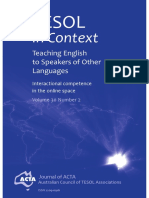In Context: Tesol