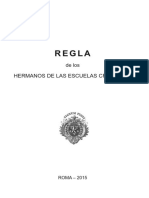 Regla: de Los Hermanos de Las Escuelas Cristianas