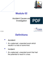 Module02 Accident Causes and Investigation
