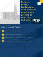 Fundamentos de la medición psicológica y el proceso de construcción de instrumentos