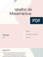 Trabalho de Matemática