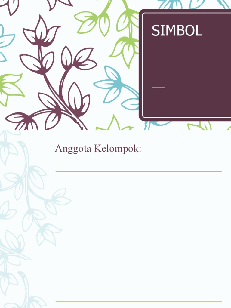 Simbol | PDF